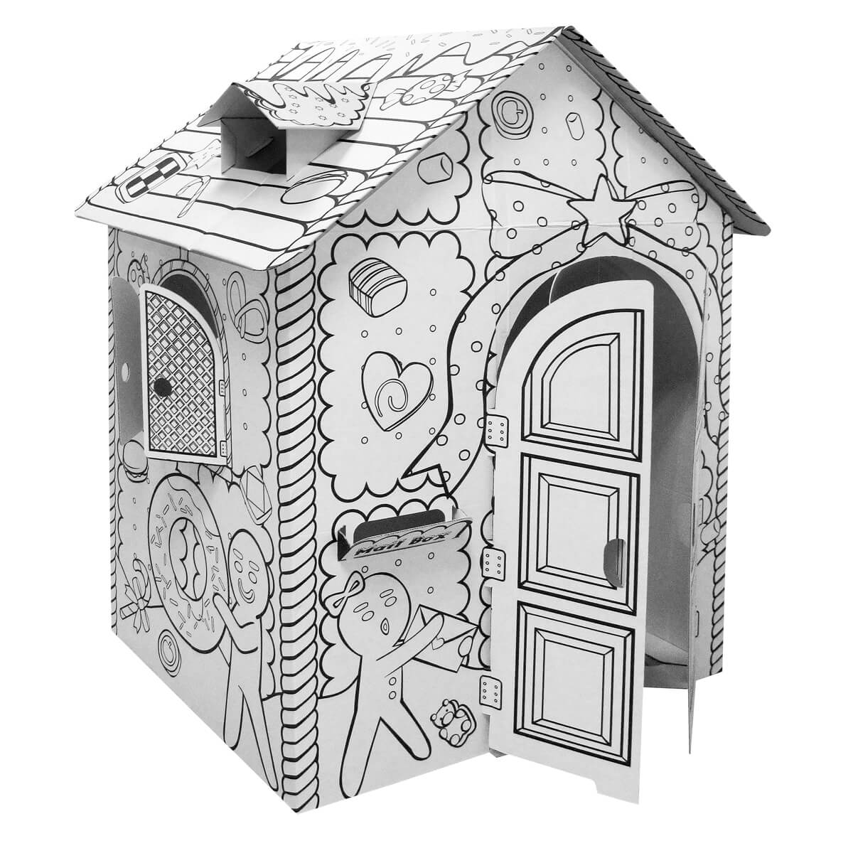 cardboardgingerbreadhouseplayhouse814701