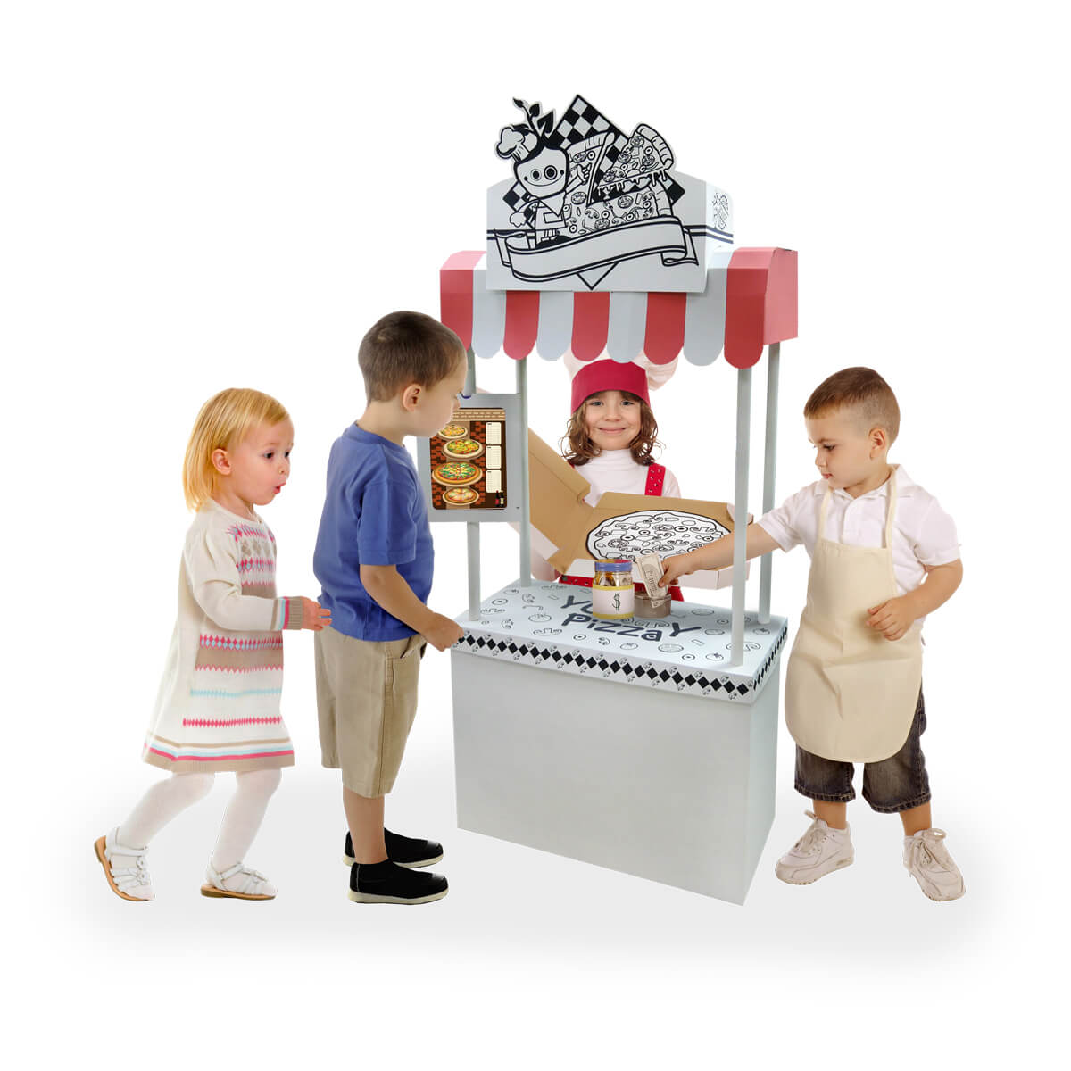 Cardboard Vendor Stand Little Vendor Stand(11350) FPF